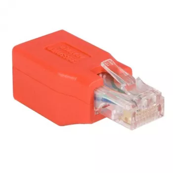 StarTech.com Gigabit Cat 6 Crossover Ethernet Adapter, RJ-45, RJ-45, Raudona