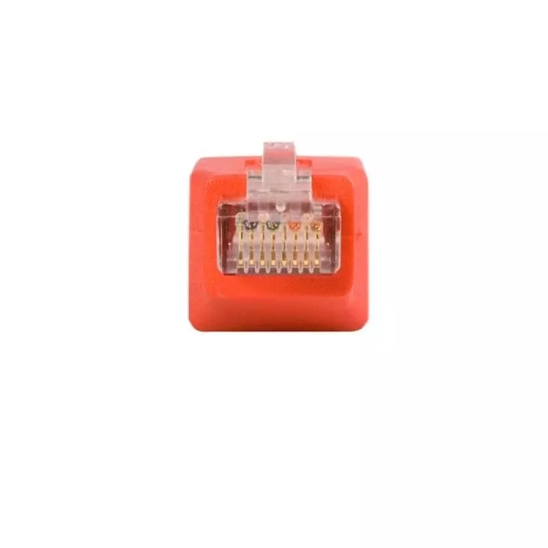 StarTech.com Gigabit Cat 6 Crossover Ethernet Adapter, RJ-45, RJ-45, Raudona