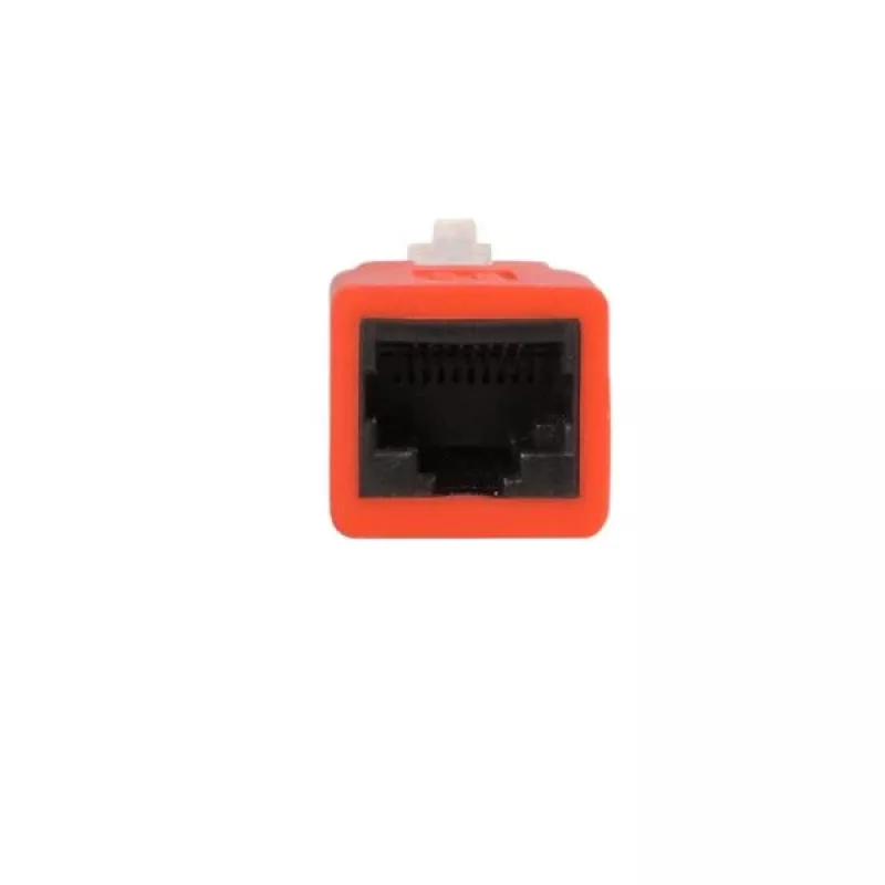 StarTech.com Gigabit Cat 6 Crossover Ethernet Adapter, RJ-45, RJ-45, Raudona