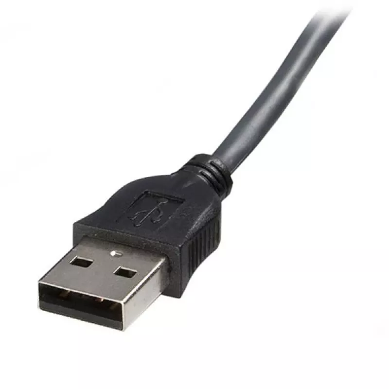 StarTech.com 6 pėdų itin plonas USB VGA 2-in-1 KVM laidas, 1,8 m, juodas, VGA, USB A + VGA, kištukas/kištukas, 189 g