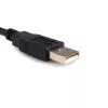 StarTech.com ICUSB128410 3 m (10 ft) USB į lygiagrečiojo prievado spausdintuvo adapterio kabelis, M/M, juodas
