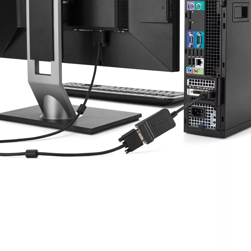 StarTech.com DP2VGA – aktyvus DisplayPort į VGA adapteris, 1080p, fiksuojanti DP jungtis
