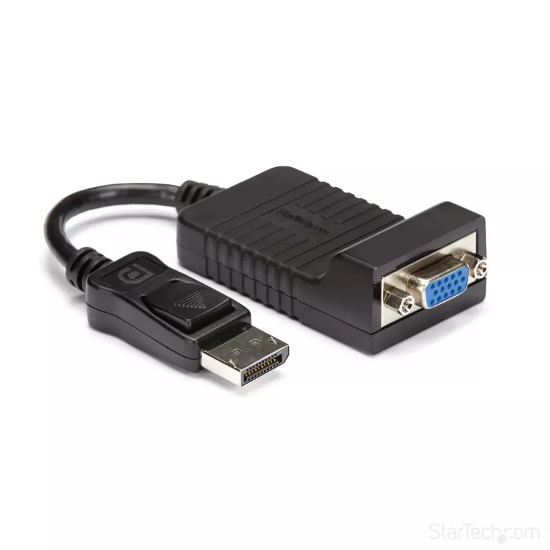 StarTech.com DP2VGA – aktyvus DisplayPort į VGA adapteris, 1080p, fiksuojanti DP jungtis