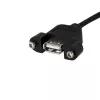 StarTech.com 30 cm skydelio montavimo USB laidas - USB A prie pagrindinės plokštės lizdo laidas M/M