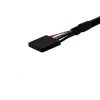 StarTech.com 30 cm skydelio montavimo USB laidas - USB A prie pagrindinės plokštės lizdo laidas M/M