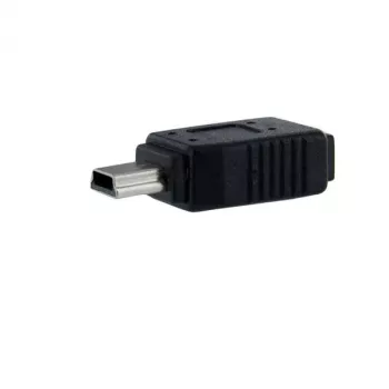 StarTech.com USB Micro-B (moteriška) į USB Mini-B (vyriška) adapteris 2.0, juodas