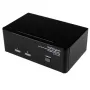 StarTech.com 2 prievadų DVI VGA dviejų monitorių KVM jungiklis USB su garsu ir USB 2.0 šakotuvu