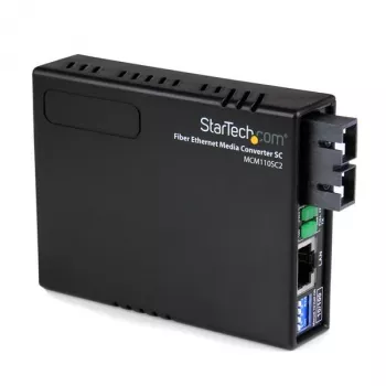 StarTech.com MCM110SC2EU 10/100 kelių režimų šviesolaidinis Ethernet media keitiklis SC 2 km