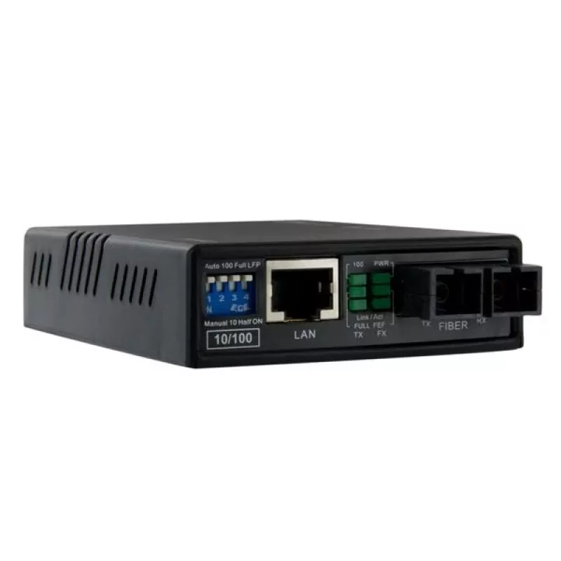 StarTech.com MCM110SC2EU 10/100 kelių režimų šviesolaidinis Ethernet media keitiklis SC 2 km