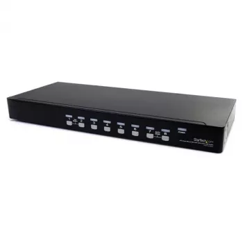 StarTech.com 8 prievadų stovo USB VGA KVM jungiklis su garsu (garso kabeliai įtraukti)