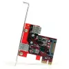 StarTech.com 2 prievadų PCI Express SuperSpeed USB 3.0 kortelė su UASP palaikymu - 1 vidinis 1 išorinis