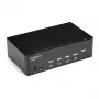 StarTech.com 4 prievadų HDMI KVM jungiklis - 4K 30Hz - Dvigubas ekranas