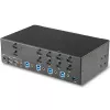 StarTech.com 4 prievadų HDMI KVM jungiklis - 4K 30Hz - Dvigubas ekranas