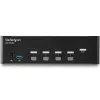 StarTech.com 4 prievadų HDMI KVM jungiklis - 4K 30Hz - Dvigubas ekranas