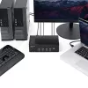 StarTech.com 4 prievadų HDMI KVM jungiklis - 4K 30Hz - Dvigubas ekranas