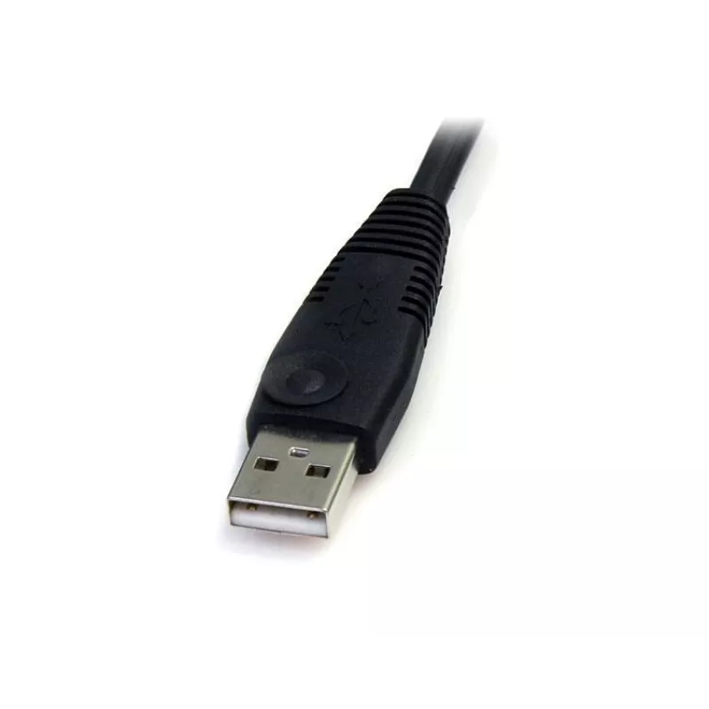 StarTech.com 1,8 m 4-in-1 USB DisplayPort KVM laidas su garsu ir mikrofonu