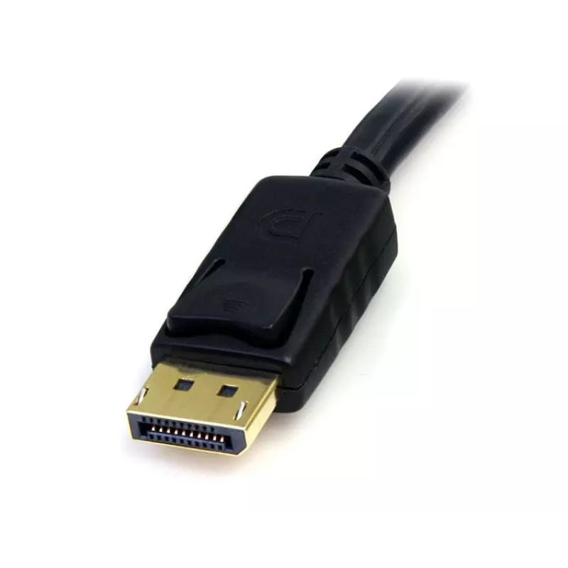 StarTech.com 1,8 m 4-in-1 USB DisplayPort KVM laidas su garsu ir mikrofonu