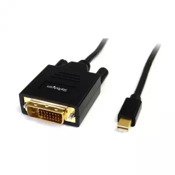 StarTech.com 1,8 m Mini DisplayPort į DVI kabelis - Mini DP į DVI adapteris - 1080p vaizdas - pasyvus mDP į DVI-D Single Link, skirtas mDP ar Thunderbolt 1/2 Mac/PC prie DVI monitoriaus