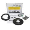 StarTech.com 2 prievadų USB į RS232 RS422 RS485 serijinis adapteris su COM išlaikymu