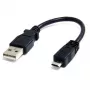 StarTech.com 6 colių Micro USB laidas - A į Micro B, 0,1524 m, USB A, Micro-USB B, Kištukas/Kištukas, 0,48 Gbit/s, Juoda