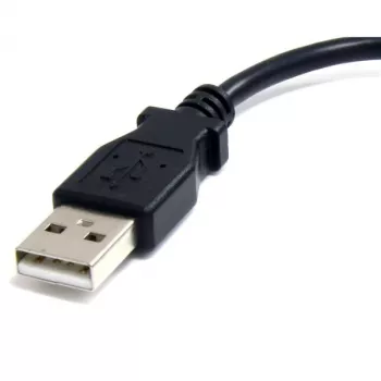 StarTech.com 6 colių Micro USB laidas - A į Micro B, 0,1524 m, USB A, Micro-USB B, Kištukas/Kištukas, 0,48 Gbit/s, Juoda