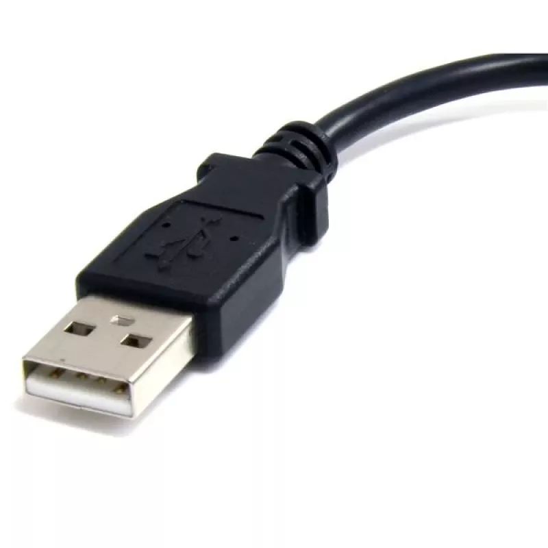 StarTech.com 6 colių Micro USB laidas - A į Micro B, 0,1524 m, USB A, Micro-USB B, Kištukas/Kištukas, 0,48 Gbit/s, Juoda
