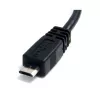 StarTech.com 6 colių Micro USB laidas - A į Micro B, 0,1524 m, USB A, Micro-USB B, Kištukas/Kištukas, 0,48 Gbit/s, Juoda