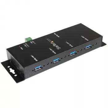 StarTech.com 4 pramoninis USB 3.0 šakotuvas su ESD apsauga