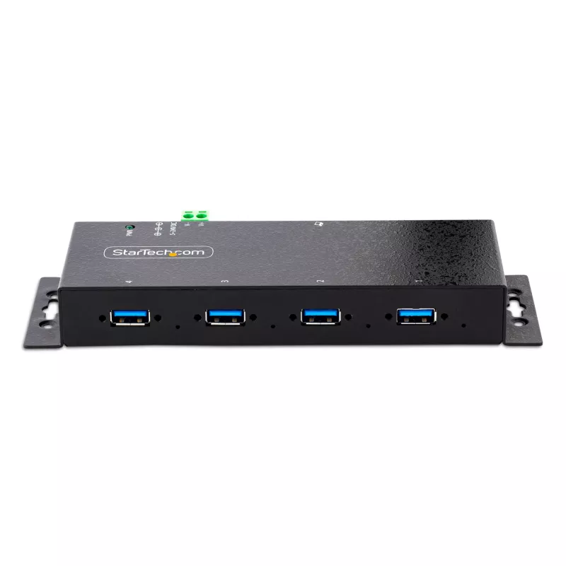 StarTech.com 4 pramoninis USB 3.0 šakotuvas su ESD apsauga