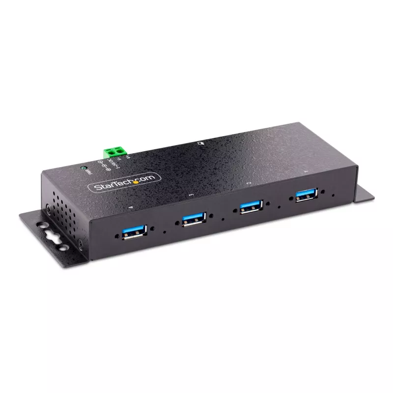 StarTech.com 4 pramoninis USB 3.0 šakotuvas su ESD apsauga