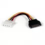 StarTech.com 6 colių SATA į LP4 maitinimo adapteris - F/M