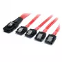 StarTech.com 50 cm SAS kabelis - SFF-8087 į 4x fiksuojančią SATA jungtį