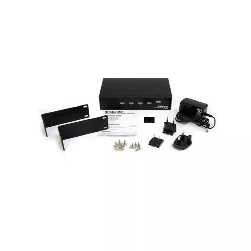 StarTech.com 4 prievadų HDMI skirstytuvas ir signalo stiprintuvas