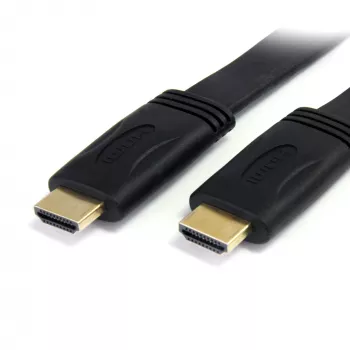 StarTech.com 1,8 m plokščias didelės spartos HDMI laidas su Ethernet - Ultra HD 4k x 2k HDMI laidas - HDMI į HDMI M/M