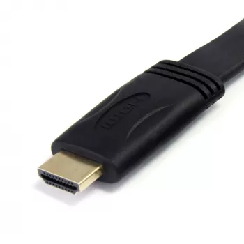 StarTech.com 1,8 m plokščias didelės spartos HDMI laidas su Ethernet - Ultra HD 4k x 2k HDMI laidas - HDMI į HDMI M/M