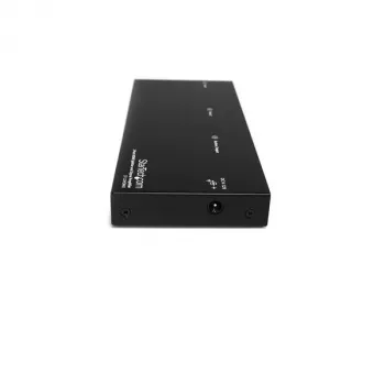 StarTech.com 2 prievadų HDMI skirstytuvas ir signalo stiprintuvas, HDMI, 2x HDMI, 1920 x 1200 pikselių, Juoda, Plienas, 15 m