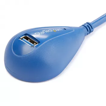 StarTech.com 5 pėdų stalinis SuperSpeed USB 3.0 ilginimo kabelis - A į A vyriška/moteriška