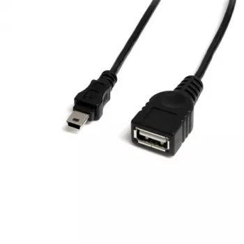 StarTech.com 0,3 m Mini USB 2.0 laidas - USB A į Mini B F/M