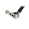 StarTech.com 3 prievadų 2b 1a 1394 Mini PCI Express FireWire kortelės adapteris