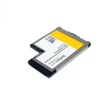 StarTech.com 2 prievadų įleidžiama ExpressCard 54 mm SuperSpeed USB 3.0 kortelė su UASP palaikymu