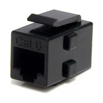 StarTech.com Cat 6 RJ45 Keystone Jack tinklo jungtis - F/F, juoda