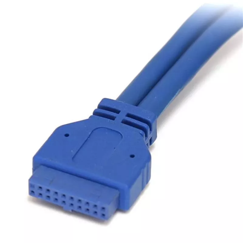 StarTech.com USB3SPNLAFHD 2 prievadų USB 3.0 skydelio montavimo laidas - USB A prie pagrindinės plokštės jungties laidas M/M