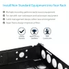 StarTech.com 1U Universalios serverių stovo bėgelės, reguliuojamo gylio serverių tvirtinimo bėgeliai, 19 colių stovo tvirtinimo bėgeliai