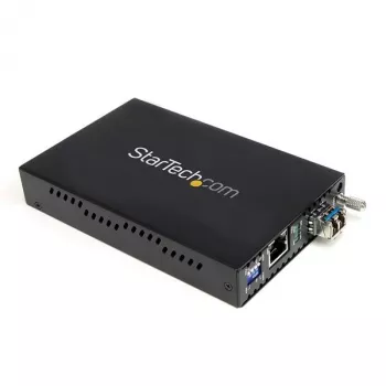 StarTech.com ET1000S40LC2 Gigabit vienmodžio šviesolaidžio medijos keitiklis LC 40 km