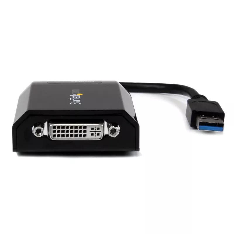 StarTech.com USB 3.0 į DVI / VGA adapteris – 2048x1152, USB 3.2 Gen 1 (3.1 Gen 1), USB Type-A, DVI išėjimas, 2048 x 1152 pikseliai