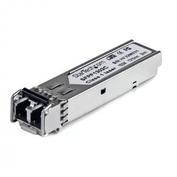 „StarTech.com Cisco GLC-FE-100FX“ suderinamas SFP siųstuvas-imtuvas – 100BASE-FX, 100 Mbps, daugiamodis, LC, 2 km, 1310 nm, DDM