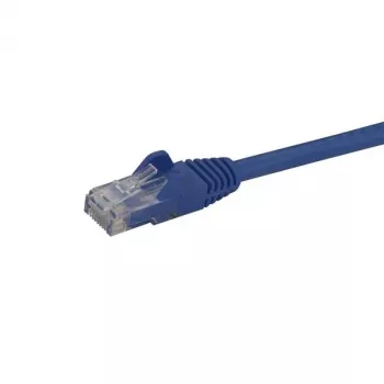 StarTech.com 15m CAT6 Ethernet kabelis mėlynas CAT 6 Gigabit Ethernet laidas - 250MHz 100W PoE RJ45 UTP tinklo/pataisymo laidas su apsauga nuo užkliuvimo ir įtempimo mažinimu, individualiai išbandytas