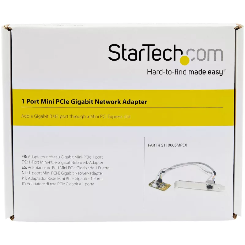 StarTech.com Mini PCI Express Gigabit Ethernet tinklo adapterio plokštė