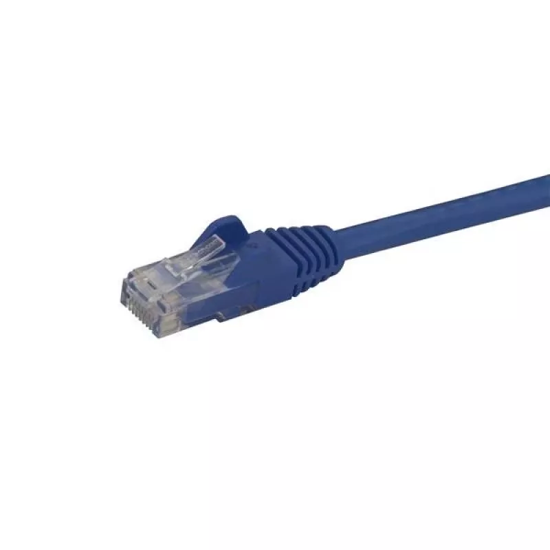 StarTech.com 3 m CAT6 Ethernet kabelis mėlynas CAT 6 Gigabit Ethernet laidas - 250 MHz 100 W PoE RJ45 UTP tinklo/prijungimo laidas su apsauga nuo užkabinimo ir įtempimo mažinimu, individualiai išbandytas