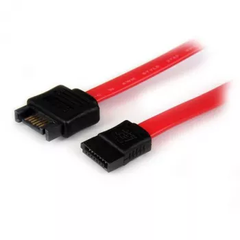 StarTech.com 0.3 m SATA ilginimo laidas, SATA III, 7 kontaktų, vyriškas/moteriškas, juodas/raudonas